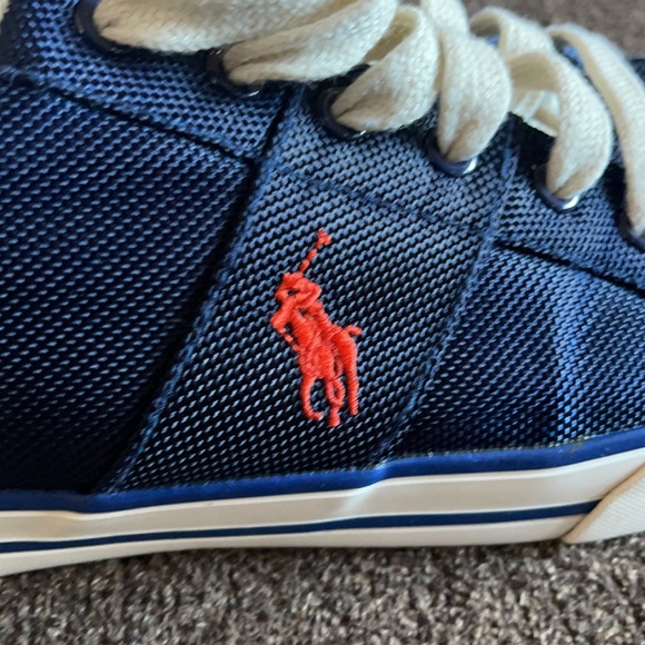 Poli Ralph Lauren men’s size 12 D so Gorgeous Navy Blue Shoe - Picture 13 of 15